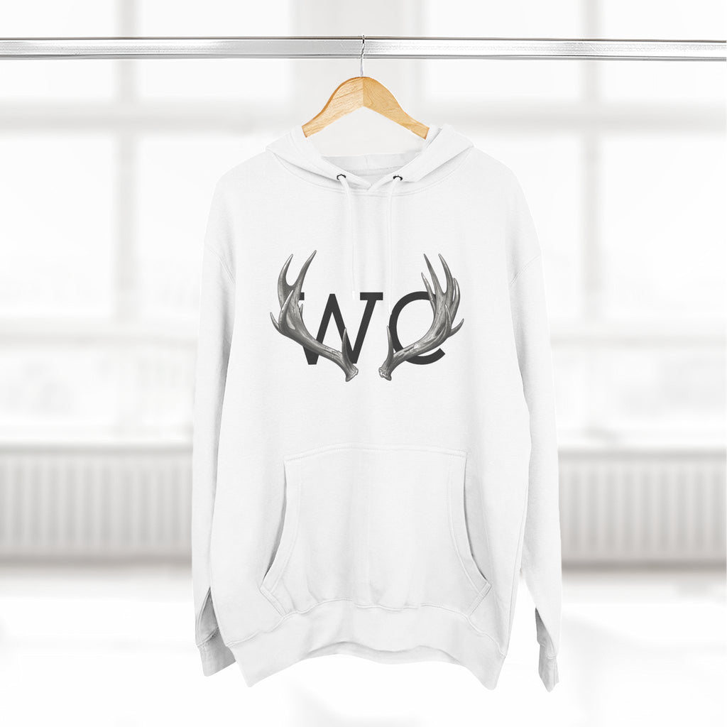 Three-Panel Fleece Hoodie