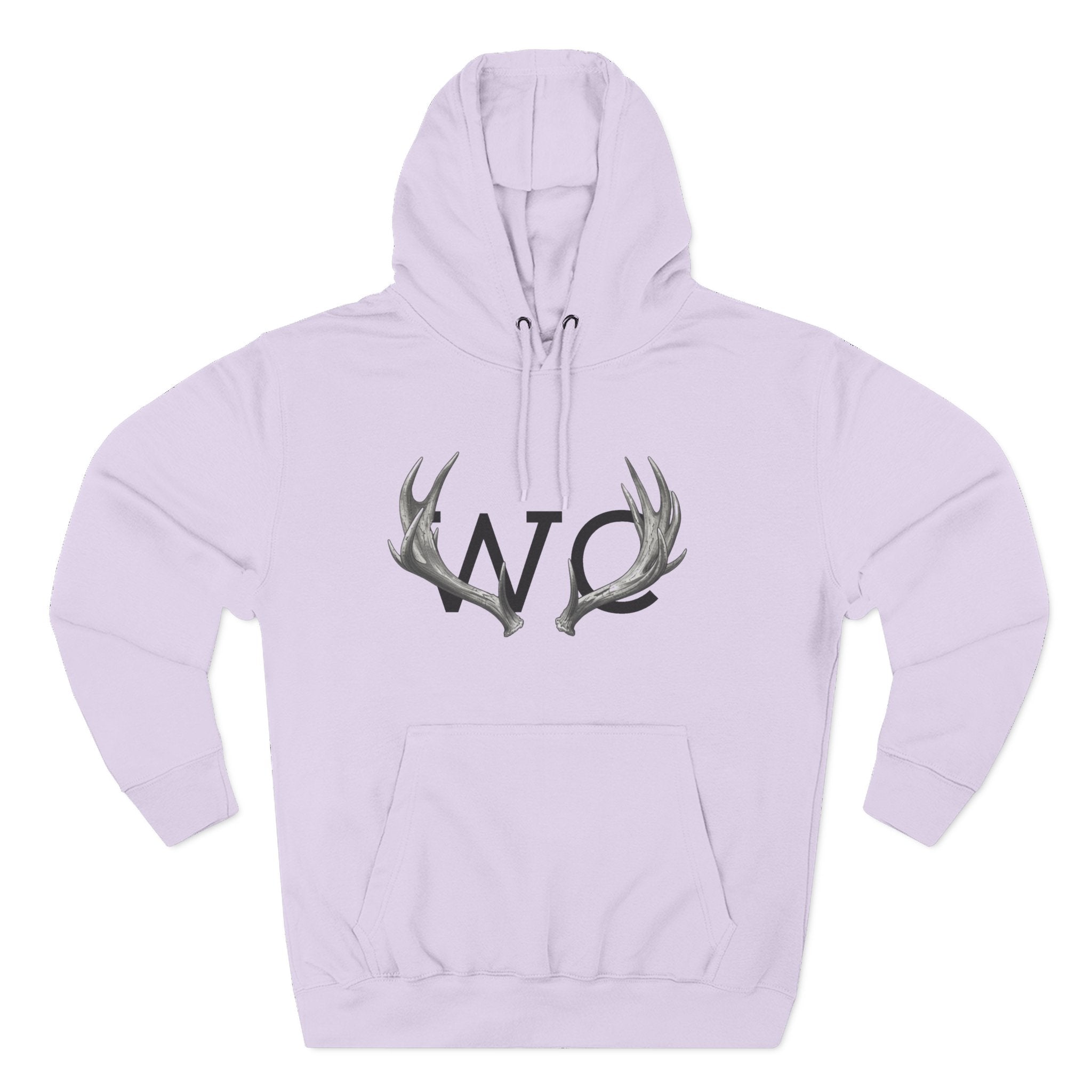 Three-Panel Fleece Hoodie