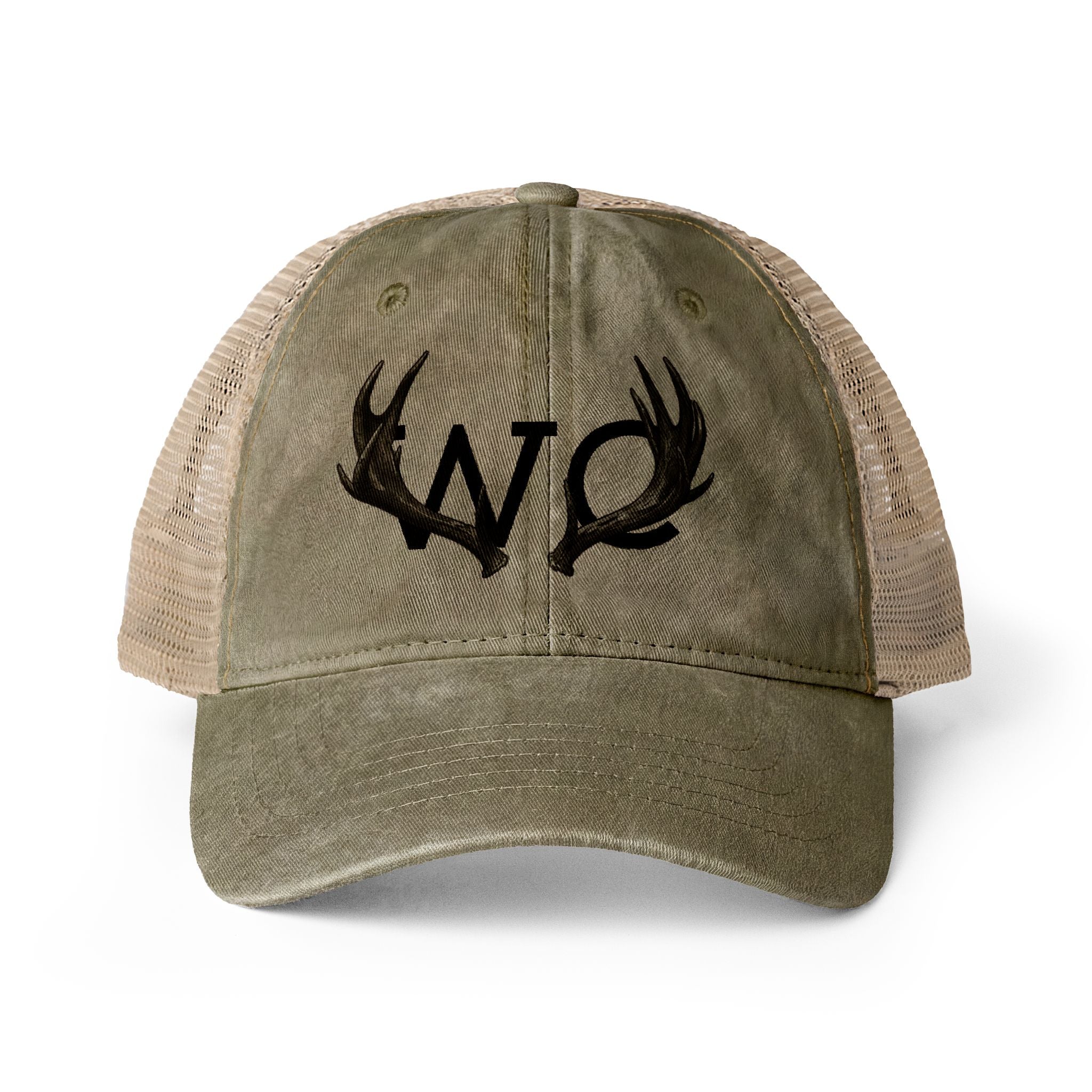 Women's Washed Mesh-Back Cap