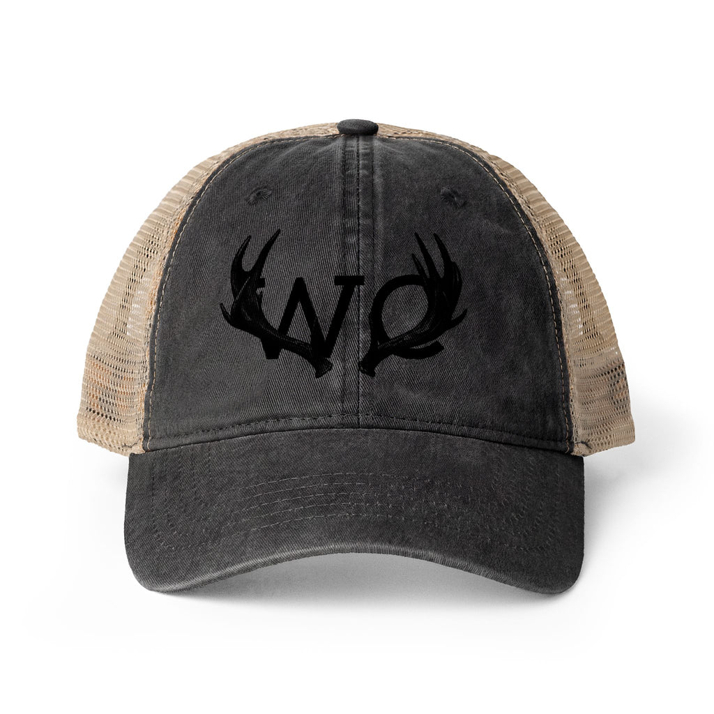 Women's Washed Mesh-Back Cap