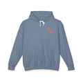 Cherry Blossom Stamp Hoodie — Floral Spring Lightweight Hooded Sweatshirt