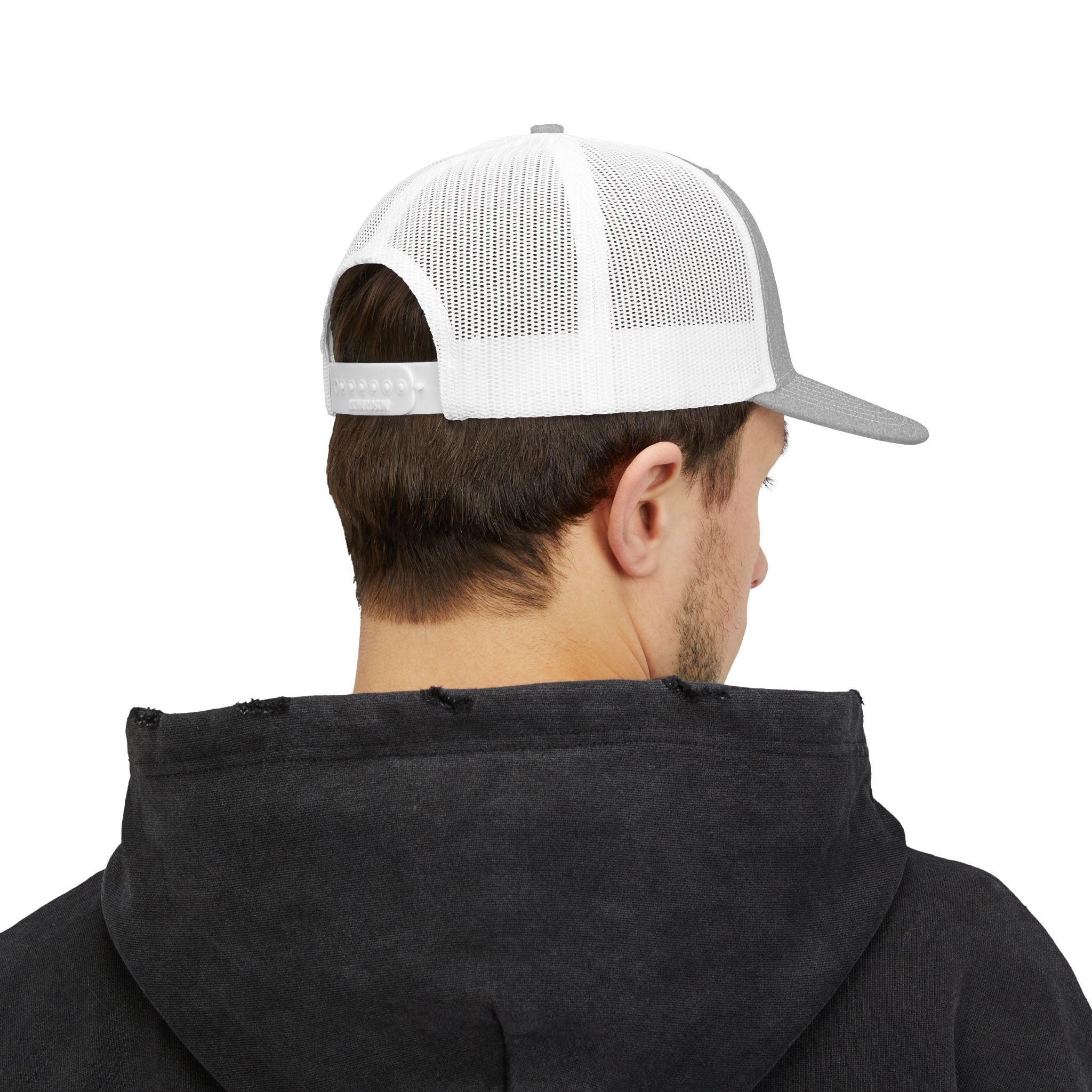 Whitetail Country Antlers Trucker Hat | Embroidered Hunting Cap, Mesh Snapback