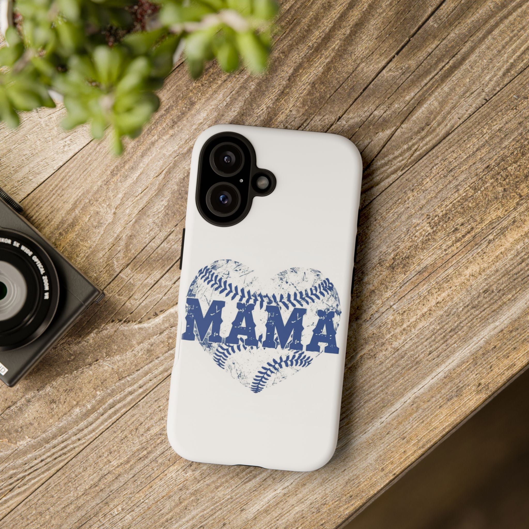 Baseball Heart MAMA phone case | sports mom phone case