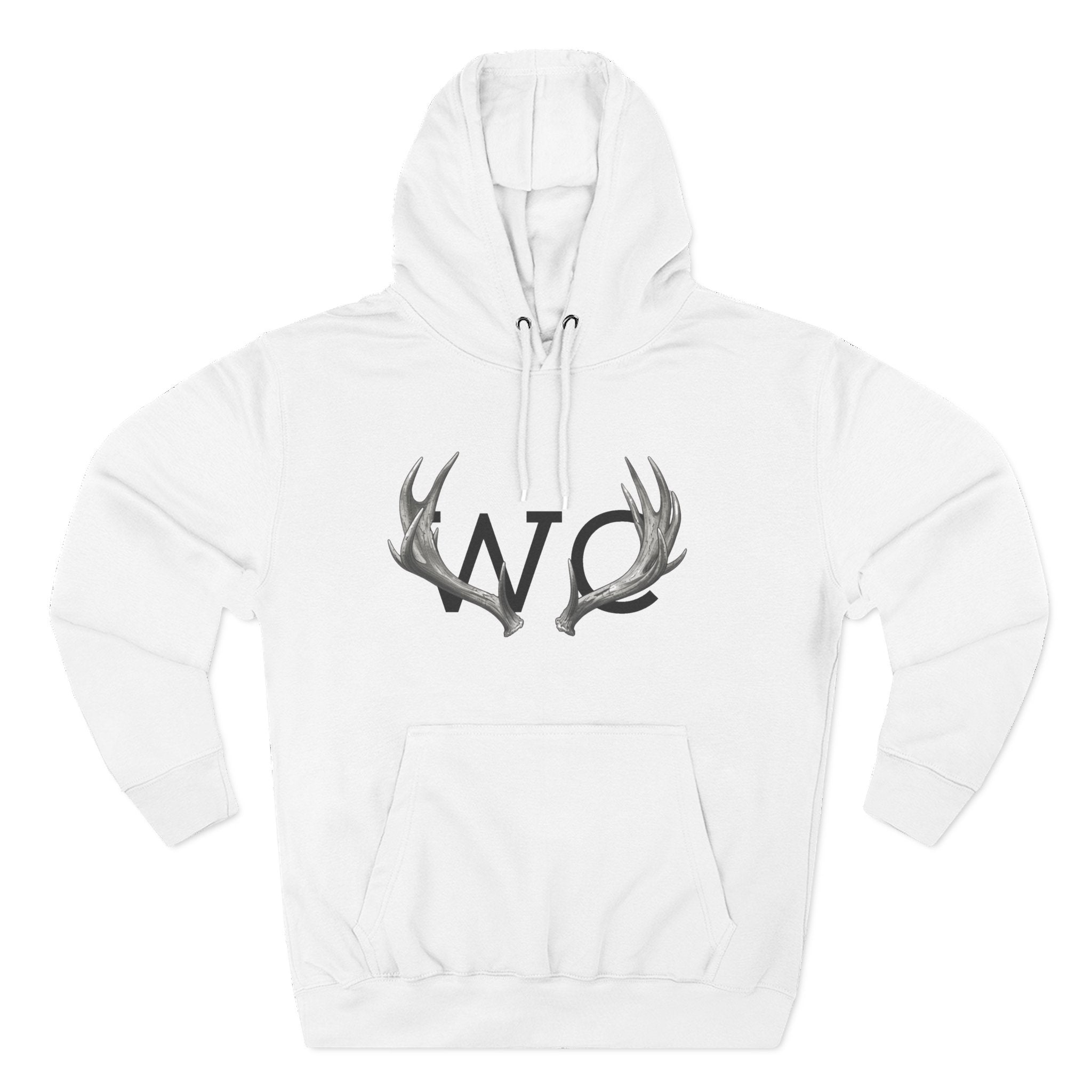 Three-Panel Fleece Hoodie