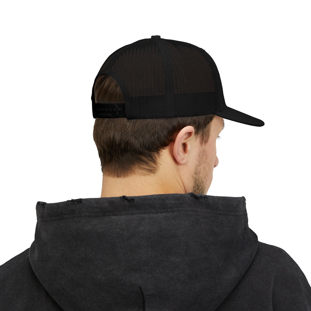 Whitetail Country Antlers Trucker Hat | Embroidered Hunting Cap, Mesh Snapback