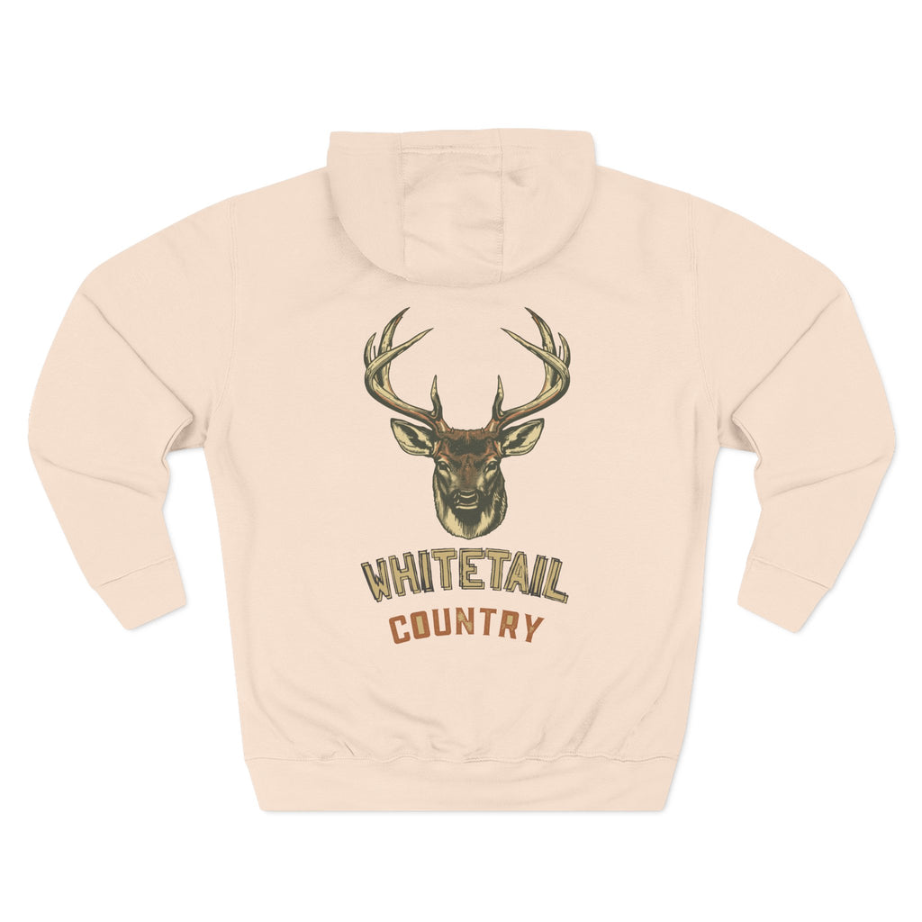 Three-Panel Fleece Hoodie