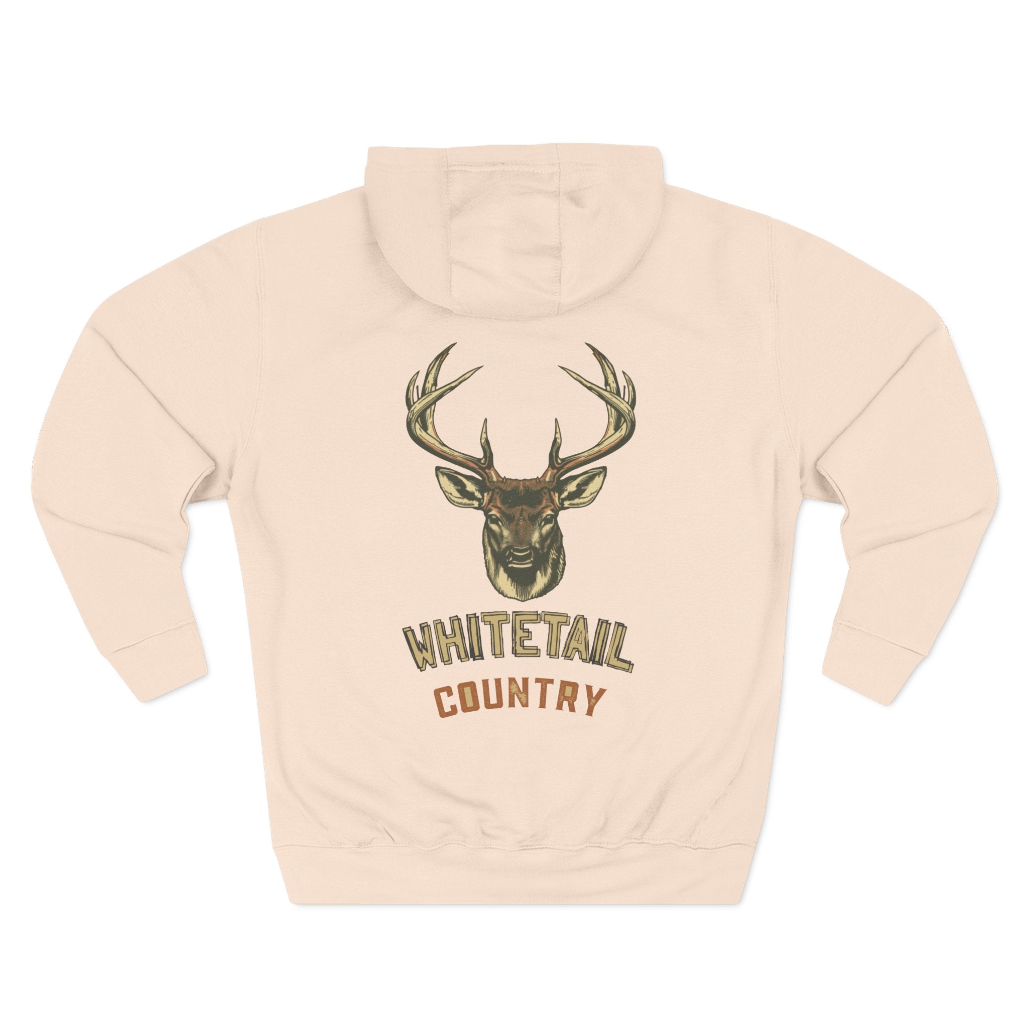Three-Panel Fleece Hoodie