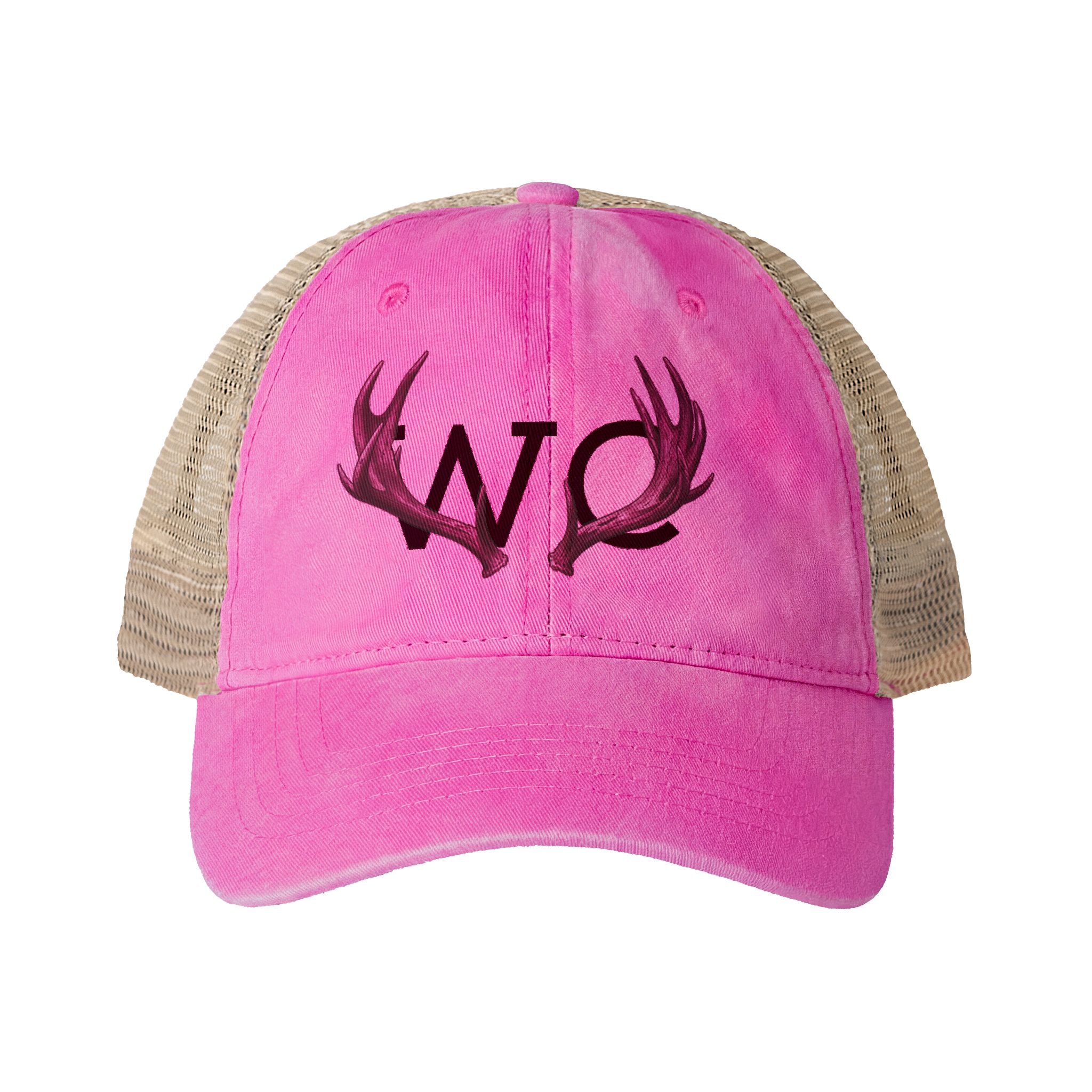 Women's Washed Mesh-Back Cap