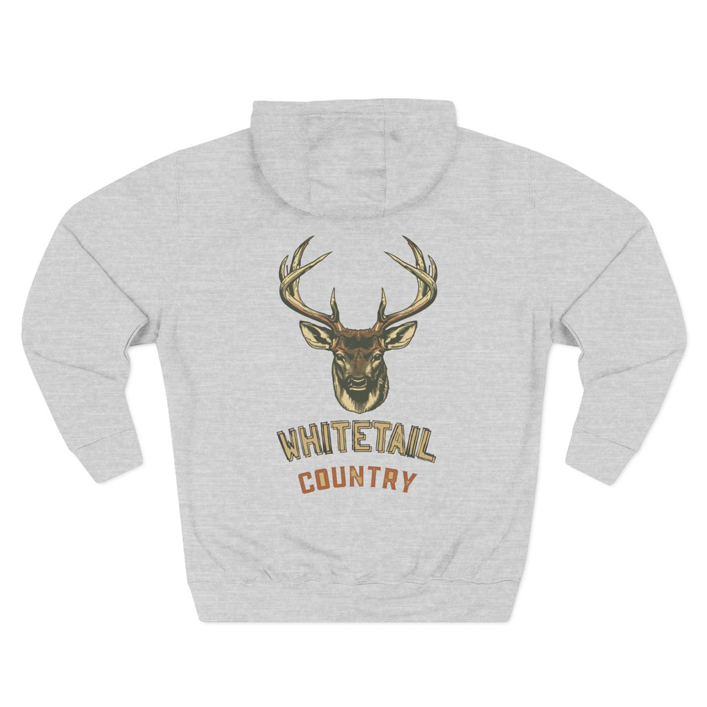 Three-Panel Fleece Hoodie