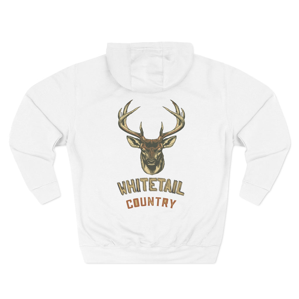 Three-Panel Fleece Hoodie
