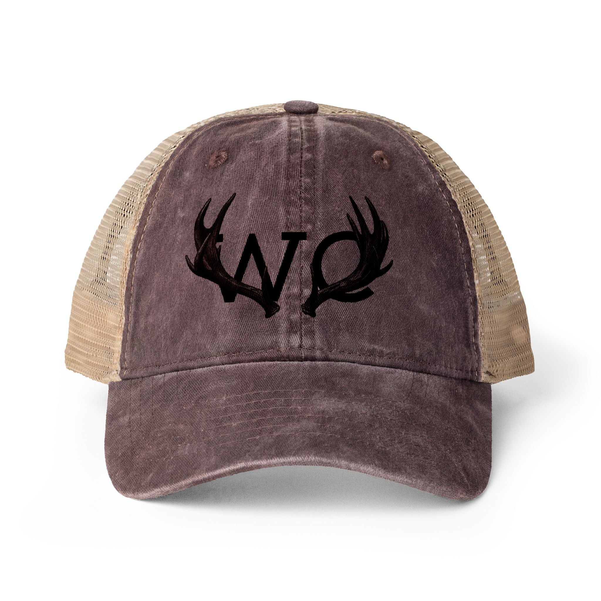 Women's Washed Mesh-Back Cap