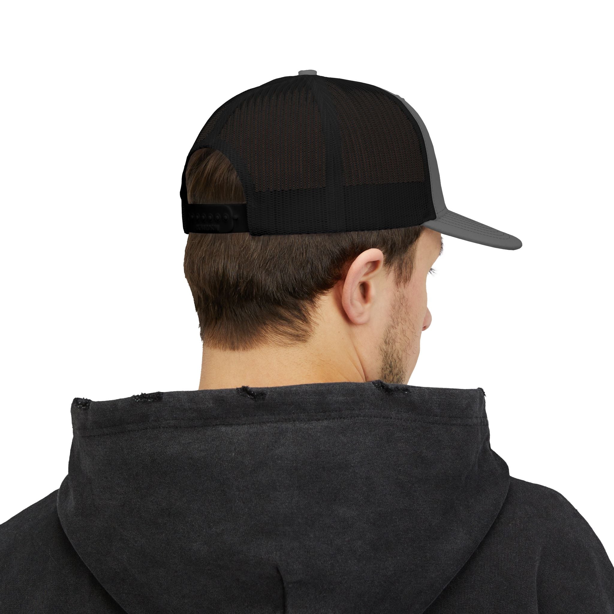 Whitetail Country Antlers Trucker Hat | Embroidered Hunting Cap, Mesh Snapback