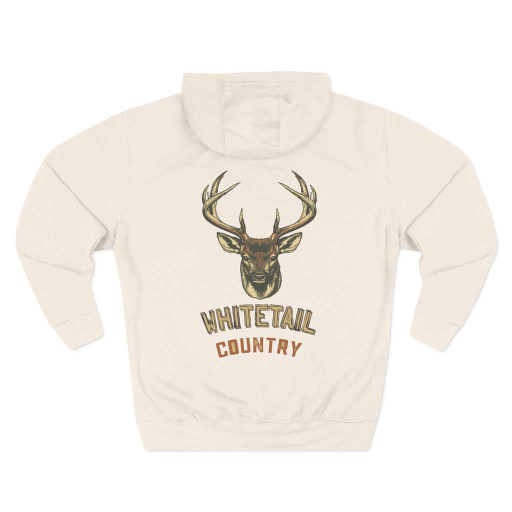 Three-Panel Fleece Hoodie